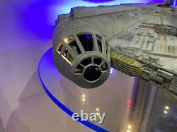Star Wars Professional Custom built Millennium Falcon with lights and artwork