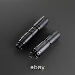 Star Wars Qimir Empty Hilt Lightsaber Replica Dueling Custom Weathered Metal