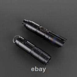 Star Wars Qimir Empty Hilt Lightsaber Replica Dueling Custom Weathered Metal