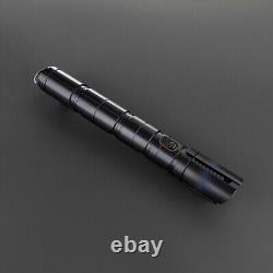 Star Wars Qimir Empty Hilt Lightsaber Replica Dueling Custom Weathered Metal