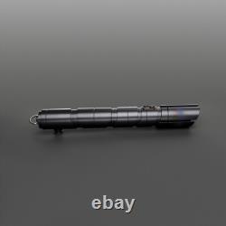 Star Wars Qimir Empty Hilt Lightsaber Replica Dueling Custom Weathered Metal