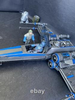 Star Wars RZ-9 Nightglass X-wing Interceptor Custom Starfighter Diorama