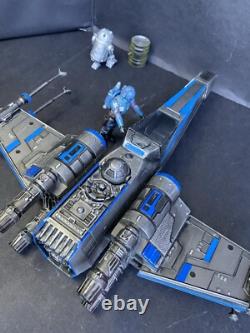 Star Wars RZ-9 Nightglass X-wing Interceptor Custom Starfighter Diorama