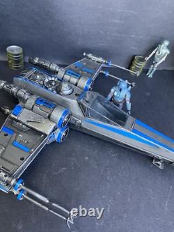 Star Wars RZ-9 Nightglass X-wing Interceptor Custom Starfighter Diorama