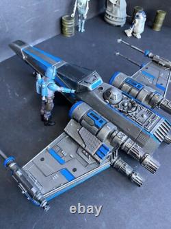 Star Wars RZ-9 Nightglass X-wing Interceptor Custom Starfighter Diorama