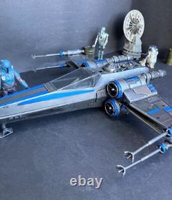 Star Wars RZ-9 Nightglass X-wing Interceptor Custom Starfighter Diorama