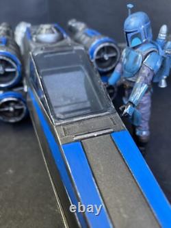 Star Wars RZ-9 Nightglass X-wing Interceptor Custom Starfighter Diorama