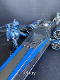 Star Wars RZ-9 Nightglass X-wing Interceptor Custom Starfighter Diorama