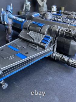Star Wars RZ-9 Nightglass X-wing Interceptor Custom Starfighter Diorama