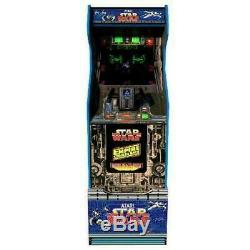 Star Wars Retro Arcade1UP Home Cabinet Machine with Custom Riser Light Up Marquee
