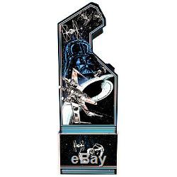 Star Wars Retro Arcade1UP Home Cabinet Machine with Custom Riser Light-Up Marquee