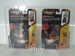 Star Wars Revenge Of The Sith Separation Of The Twins Custom Graded Both UKG 85