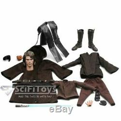 Star Wars Revenge of the Sith Anakin Skywalker Custom Outfit Head for 1/6 Figure
