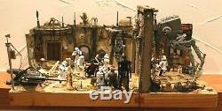 Star Wars Rogue One Jedha Skirmish Custom Diorama