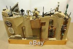 Star Wars Rogue One Jedha Skirmish Custom Diorama with 3.75 figures