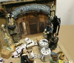 Star Wars Rogue One Jedha Skirmish Custom Diorama with 3.75 figures