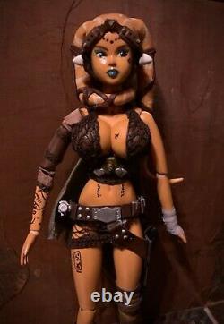 Star Wars Sexy Female Twi'Lek Bounty Hunter Assassin OOAK Custom 1/6 Scale