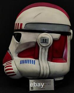 Star Wars Shocktrooper Clone Trooper Helmet Clone Wars Custom Helmet No Vader