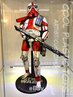 Star Wars Sideshow Collectibles Hot Toys Incinerator Stormtrooper 1/6 Custom