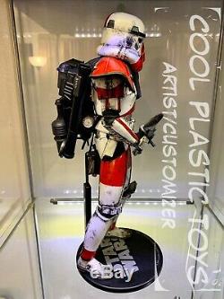 Star Wars Sideshow Collectibles Hot Toys Incinerator Stormtrooper 1/6 Custom