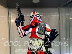 Star Wars Sideshow Collectibles Hot Toys Incinerator Stormtrooper 1/6 Custom