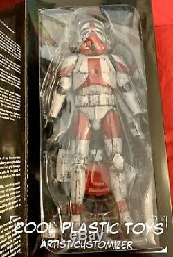 Star Wars Sideshow Collectibles Hot Toys Incinerator Stormtrooper 1/6 Custom