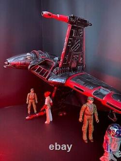 Star Wars Sith B Wing Inquisitor Shuttle Jedi Empire Vintage Kenner Custom