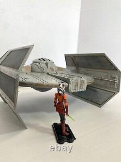 Star Wars Sith Tie Fighter Interceptor Anakin Skywalker Vintage Kenner Custom