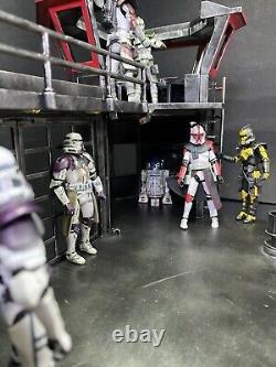 Star Wars Skeleton Crew Diorama Empire Rare Collectible Vintage Kenner Custom