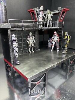 Star Wars Skeleton Crew Diorama Empire Rare Collectible Vintage Kenner Custom