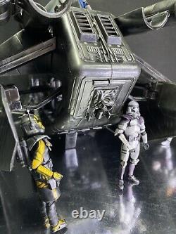 Star Wars Skeleton Crew Republic Gunship Kenner Vintage Exegol Kamino Custom