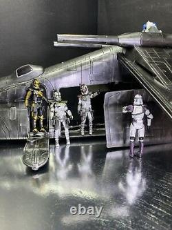 Star Wars Skeleton Crew Republic Gunship Kenner Vintage Exegol Kamino Custom