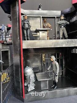 Star Wars Skeleton Crew Sith Diorama Kamino Clone Wars Vintage Kenner Custom