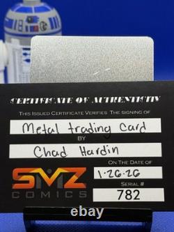 Star Wars Slave Leia Custom Metal Card by Chad Hardin SN 782