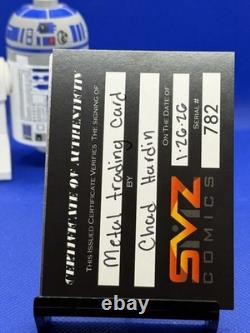 Star Wars Slave Leia Custom Metal Card by Chad Hardin SN 782