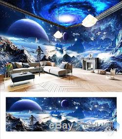 Star Wars Space Planet Galaxy entire room 3D wallpaper wall mural decals