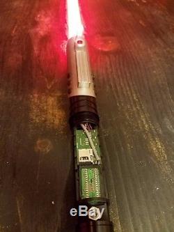 Star Wars Starkiller TFU1 Custom lightsaber fully installed! Prizm soundboard