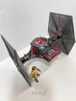 Star Wars The Acolyte Tie Fighter Jedi Interceptor Vintage Kenner Custom