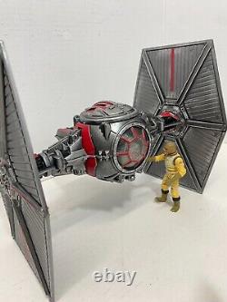 Star Wars The Acolyte Tie Fighter Jedi Interceptor Vintage Kenner Custom