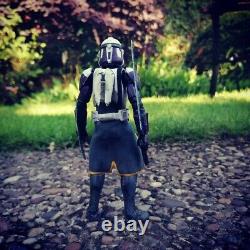 Star Wars The Black Series 6 Inch Clone Assassin Trooper Custom Action Figure