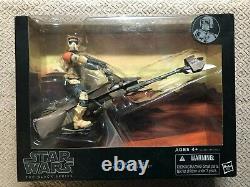 Star Wars The Black Series Speeder Bike with Biker Scout CUSTOM PAINT