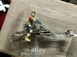 Star Wars The Black Series Speeder Bike with Biker Scout CUSTOM PAINT