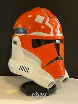 Star Wars The Clone Wars Ashoka Tano Clone Trooper Helmet custom 4 cosplay mint
