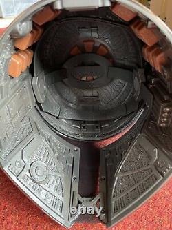 Star Wars The Mandalorian Black Series Helmet + Custom Arm Bracers & Pouldrons