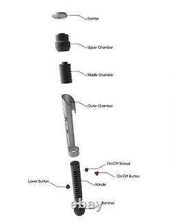 Star Wars The Phantom Menace Qui-Gon Jinn Custom 3D Printed Lightsaber Hilt ONLY