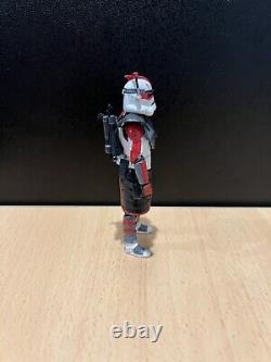Star Wars The Vintage Collection Custom Painted Red Arc Trooper 3.75
