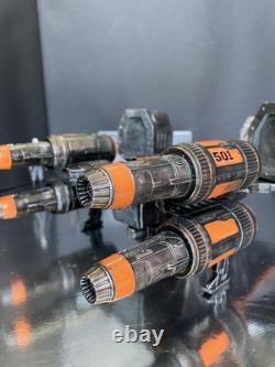 Star Wars U-Wing Starfighter Midnight Raptor X9 Collector Andor Exclusive Custom