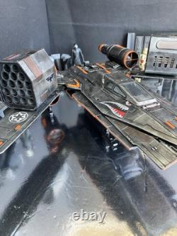 Star Wars U-Wing Starfighter Midnight Raptor X9 Collector Andor Exclusive Custom