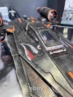 Star Wars U-Wing Starfighter Midnight Raptor X9 Collector Andor Exclusive Custom