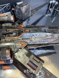Star Wars U-Wing Starfighter Midnight Raptor X9 Collector Andor Exclusive Custom